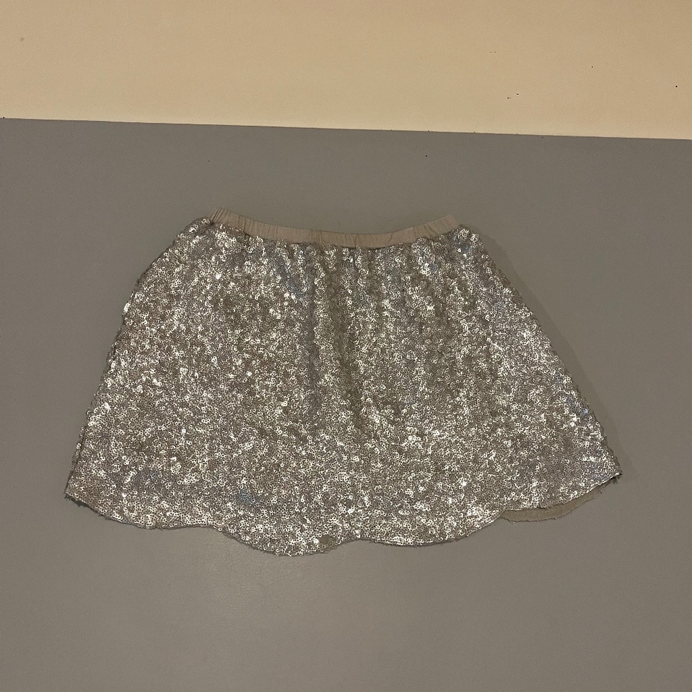Peek sequin skirt